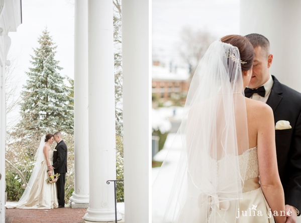 winter wedding at the fox hill inn by Connecticut Wedding Photographer Julia Jane Studios, www.juliajanestudios.com